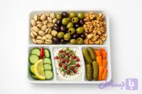 ظروف پذیرایی و سرو رنگ سفید