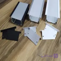چراغ خطی منحنی توکار و روکار 60 میلی‌متری