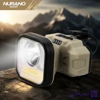 چراغ پیشانی HX-825X | برند SMALL SUN، هدلایت دوکاره مناسب کوهنوردی، دوچرخه و کمپینگ