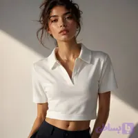 پلوشرت کراپ سایز S.L.XL