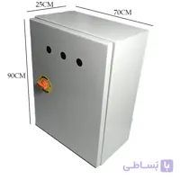 تابلو برق فلزی روکار بارانی 90*70 عمق 25 دیباج گستر