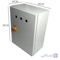 تابلو برق فلزی روکار بارانی 40*30 عمق 16 دیباج گستر