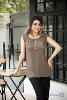 عمده تاپ زنانه نگین دار