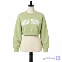 کراپ دورس زنانه سبز New York کد MDC103