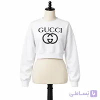 کراپ دورس زنانه قهوه‌ای GUCCI کد MDCB100