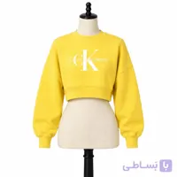 کراپ دورس زنانه لیمویی طرح CK
