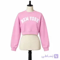 کراپ دورس زنانه صورتی New York کد MDC103