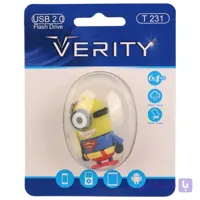 فلش عروسکی 64 گیگ وریتی Verity T231
