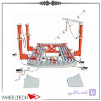 دستگاه جک شاسی کشی صافکاری سه بازو