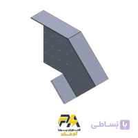 زانو افقی 45 درجه سینی کابل
