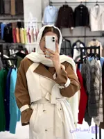 ترنچ کت بلند زنانه و دخترانه زیگا
