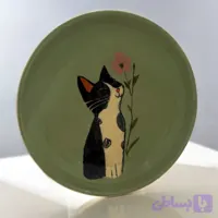 بشقاب سرامیکی سوپ خوری دست‌ساز پیشی