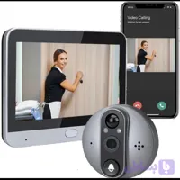 چشمی دیجیتال هوشمند ED_300PA با مانیتور 4.3 اینچ، دید در شب، تشخیص حرکت و اتصال به موبایل