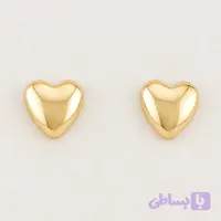 گوشواره قلب طلایی کد M101