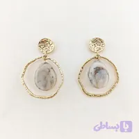 گوشواره سنگ و ماه کد M100