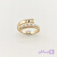 انگشتر دولاین مروارید کد M104