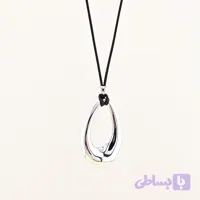 گردنبند قطره نقره‌ای کد M105