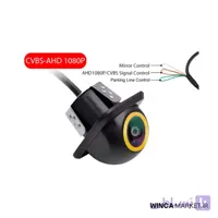 دوربین دنده عقب/جلو کیفیت 1080 دو فرمته CVBS/AHD نیمکره وینکا