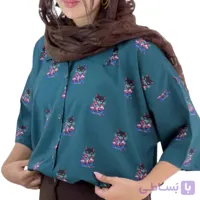 شومیز قلبی miu miu آستین کوتاه طرح گربه