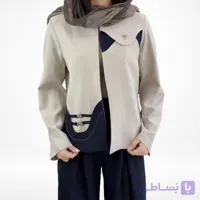 کت و شلوار سرمه ای،کرم بزایاق