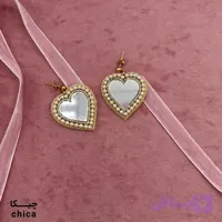 گوشواره آینه ای قلب
