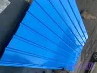 ورق طرح دامپا لمبه رنگی آبی ضخامت 48 الماس