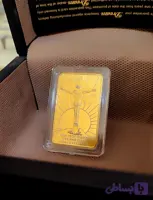 شمش یک انسی اب طلا طرح شام آخر