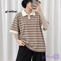 تیشرت باکسی پولوشرت Polo کد 2221 - پوشاک زنانه آی تک