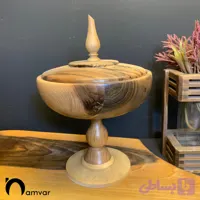 شکلات خوری چوبی خراطی