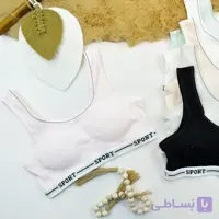 نیم تنه دخترانه اسفنجی کش اسپرت کبریتی پنبه ای