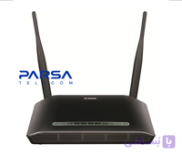 مودم روتر ADSL2 Plus بی‌سیم N300 دی-لینک مدل DSL-2750U کد 984516 یک سال گارانتی