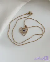 گردنبند قلب نگيني ژوپينگ (NK006)(PEOO3)