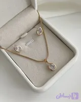 نيم ست اشك الماسي ژوپينگ (ST005)