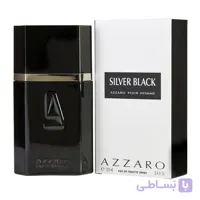ادکلن مردانه برند آزارو مدل سیلور بلک سایز ۱۰۰ میل