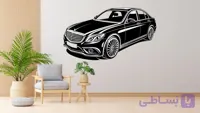 تابلو دکوراتیو طرح ماشین بنز فلزی مدرن
