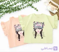 تیشرت فانتزی دخترانه (کد410)