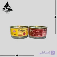 کنسرو غذای گربه شایر پته بیف ۲۰۰گرمی