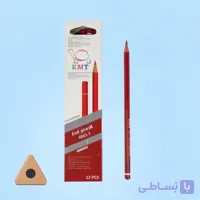 مداد قرمز KMT بسته 12 عددی