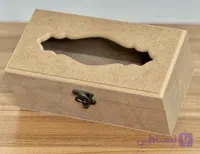 جعبه دستمال کاغذی ام دی اف مدل اسلیمی