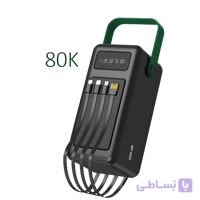 پاوربانک سولارمکس گرین لاین ظرفیت 80,000 | Greenlion Solar max 80k