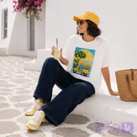 تیشرت پنبه چاپ وسپا Lemon Ride