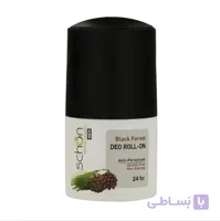 رول ضد تعریق مردانه بلک فارست شون SCHON / 50 میلی لیتر / خوش‌بوکننده و ضد تعریق / جیونا بیوتی