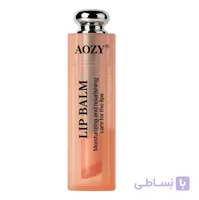 بالم لب حرارتی آوزی AOZY/ نرم‌کننده و ترمیم کننده با رنگ ملایم / جیونا بیوتی