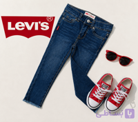 خرید شلوار جین دخترانه اورجینال برند Levis آمیریکایی کد ۰۱۳