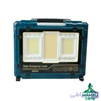 چراغ پروژکتور شارژی خورشیدی 800 وات مدل W8121-3
