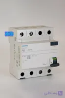 کلید محافظ جان زیمنس 40 آمپر 30 میلی آمپر تیپ AC مدل 5SV4 344-0