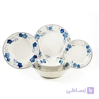سرویس چایی خوری 15 پارچه طرح Blue Bonnet