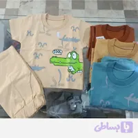 تی شرت شلوارک پسرانه دایناسور سایز ۳۰/۳۵/۴۰/۴۵