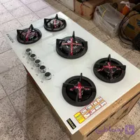 اجاق گاز صفحه ای توکار شیشه ای اریکسان مدل j4  سفید