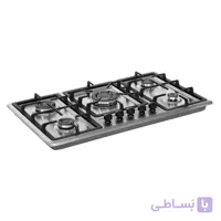 اجاق گاز صفحه ای استیل توکار فلت بوش پلوپز وسط با ترموکوپل